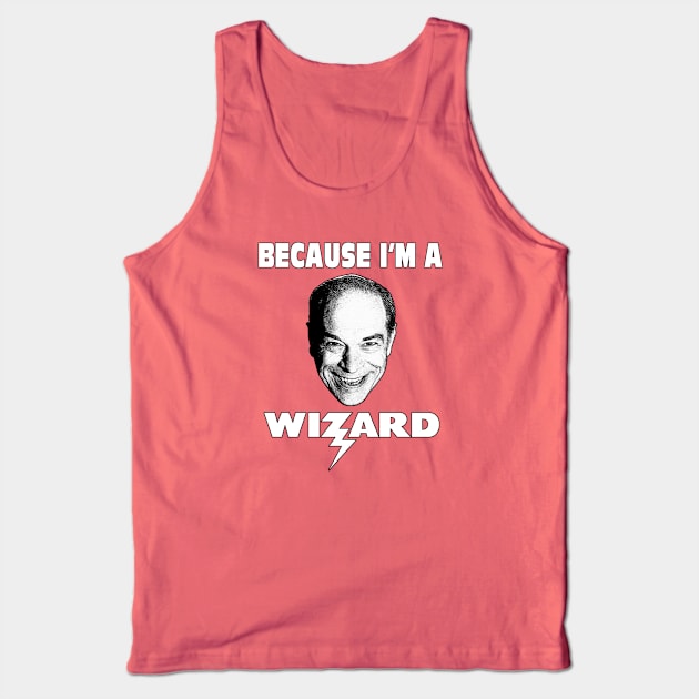 A Wizard Tank Top by BigOrangeShirtShop